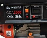 Бензиновий генератор Daewoo GDA2500