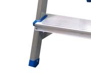 Двостороння алюмінієва драбина VIRASTAR Comfort 2x3 ступенів DR150ALDD3