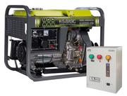 Дизельний генератор Konner Sohnen KS 8000DE ATSR + Блок живлення