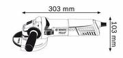 Кутова шліфмашина Bosch GWS 11-125 (0601792000)