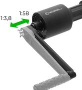 Ключ балонний роторний INTERTOOL XT-0006