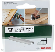 Сталеві скоби Bosch 14 мм, Т53, 1000 шт. (2609255823)