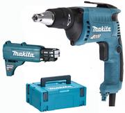 Мережевий шурупокрут по гіпсокартону Makita FS4300JX2