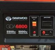 Бензиновий генератор Daewoo GDA6800