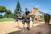Акумуляторна торцювальна пила Metabo KGS 18 LTX BL 305 (614305810)