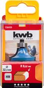Фреза по дереву кромочна калевочна KWB 32мм хвостовик 8 мм (756420)