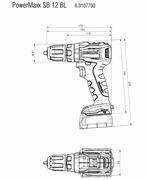 Акумуляторний ударний шурупокрут Metabo PowerMaxx SB 12 BL (601077500)