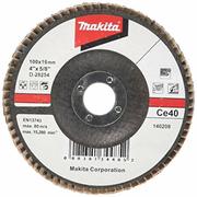Пелюстковий шліфувальний диск Makita 100х16 Ce40 кутовий (D-28254)