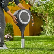 Котушка зі шлангом Gardena RollUp S Automatic наземна 15 м (18606-20)