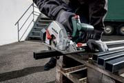 Акумуляторна дискова пилка Metabo MKS 18 LTX BL 58 (600773840) (без АКБ та ЗП)