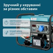 Генератор газобензиновий «Könner & Söhnen» KS 10000E G