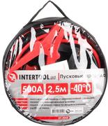 Пускові провода Intertool 500 А, 2.5 м (AT-3045)
