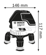 Лазерний нівелір Bosch GLL 3-50 + BM1 + LR2 + L-BOXX (0601063803)