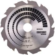 Пиляльний диск Bosch 190x30 12T Construct (2608640633)