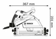 Пила дискова занурювальна Bosch GKT 55 GCE в коробці (0601675000)