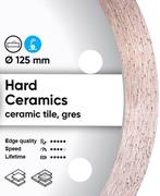 Алмазний диск Distar 1A1R 125x1,4x10x22,23 Hard ceramics (11115048010)