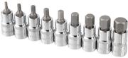 Набір біт Intertool STORM HEX 1/2 "4-17, 55 мм" S2 (ET-8405)