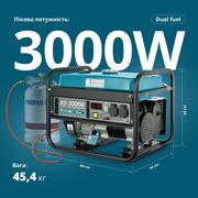 Генератор газобензиновий «Könner & Söhnen» KS 3000G