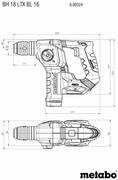 Акумуляторний перфоратор Metabo Set BH 18 LTX BL 16 (691198000)
