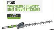 Насадка-кущоріз EGO PTX5100 для комбісистеми EGO PPX1000 82576