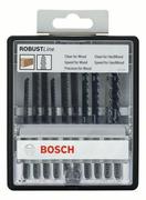 Пилочки по дереву Bosch Robust Line 10 шт. (2607010540)