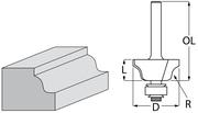 Фреза фігурна Makita D-48810