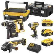 Набір з трьох інструментів безщіткових DeWALT DCK305P3T