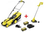 Газонокосарка акумуляторна Karcher LMO 18-33+LTR 18-25 (9.612-364.0)