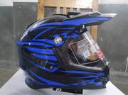 Мотошолом FORTE BLD-819-6 чорно-синій, розмір XL (125200)