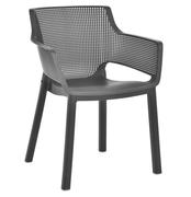Крісло садове HECHT ELISA GRAPHITE CHAIR (HECHTELISAGRAPHITECHAIR)