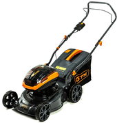Акумуляторна газонокосарка GTM BLM42 + тример BC36/340BL (83905)
