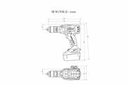 Акумуляторний ударний дриль-шурупокрут Metabo SB 18 LTX BL Q I (602353650)