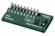 Набір біт Metabo Torsion Universal 10 предметів (625396000)
