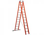 Двосекційна сходи зі скловолокна VIRASTAR 2x12 ступенів (FS7)