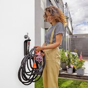 Текстильний шланг Gardena Liano 13 мм (1/2"), 15 м із тримачем TapFix (18595-20)