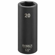 Головка торцева ударна DeWALT "IMPACT", 1/2 "х20 мм (DT7554)