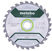 Диск пильний Metabo CordlessCutClassic 216x30 28WZ 5 гр (628284000)