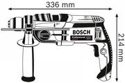 Ударний дриль Bosch GSB 20-2 (060117B400)