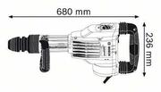 Відбійний молоток Bosch GSH 11 VC Promo * (0611336000)