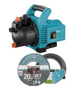 Насос садовий Gardena 3000/4 Classic + 20м шланга 1/2 '(01717-20.000.00)
