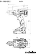 Акумуляторний ударний дриль-шурупокрут Metabo SB 18 L Quick (614054500)