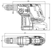 Акумуляторний перфоратор Metabo KH 18 LTX BL 24 Q Set ISA (601714930)