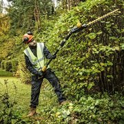 Кущоріз акумуляторний щітковий зі штангою DeWALT DCMPH566P1
