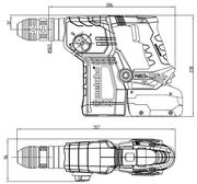 Акумуляторний перфоратор Metabo KH 18 LTX BL 24 Q (601714850) (без АКБ та ЗП)