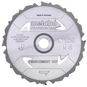 Пильний диск Metabo Fibercement cut PCD 165х2.2/1.6x20, Z4 FZ 5 град (628289000)