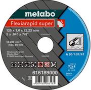Диск відрізний Metabo Flexiamant super 125x1,0х22,2 мм A 60-T (616189000)