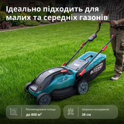 Електрична газонокосарка KS 38LM16-BL