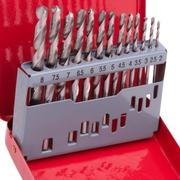 Набір свердел по металу Intertool HSS 13 шт (2.0-8.0) полірована сталь (SD-0114)