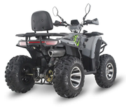 Квадроцикл Forte ATV200G PRO (зелено-сірий) (133188)
