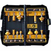 Набір фрез для фрезерів DeWALT d8 мм 12 шт (DT90016)